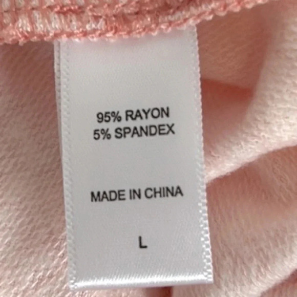 Kookaburra By UGG Brushed-Back French Terry Jogger Pant Coral Ombre Size Large - Picture 7 of 7